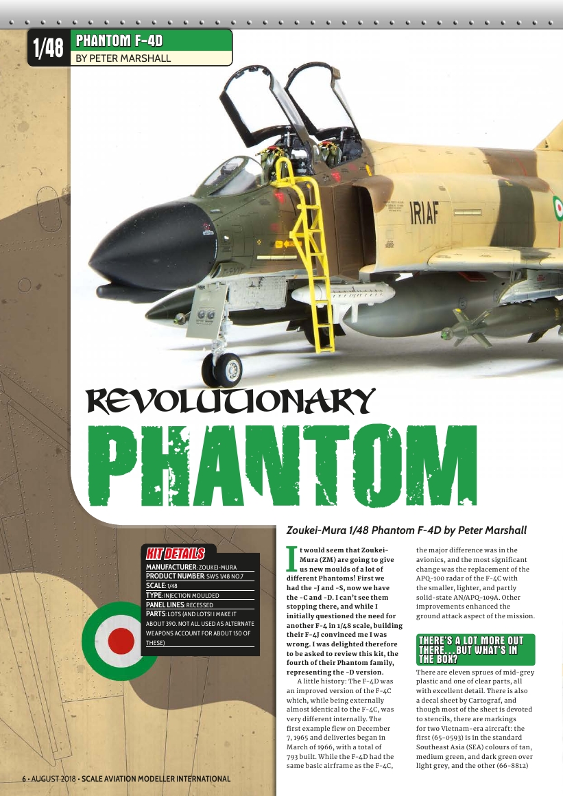 Scale Aviation Modeller International 2018-08